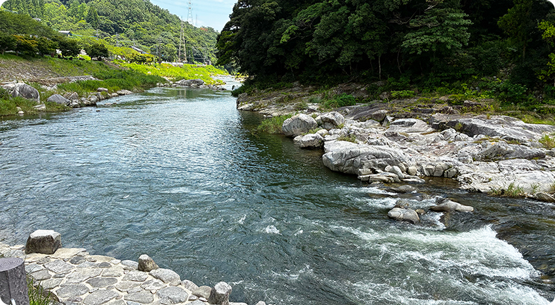 自然の河川
